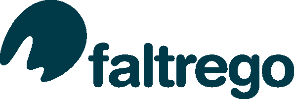 Faltrego logo — client of The Designer's Penthouse